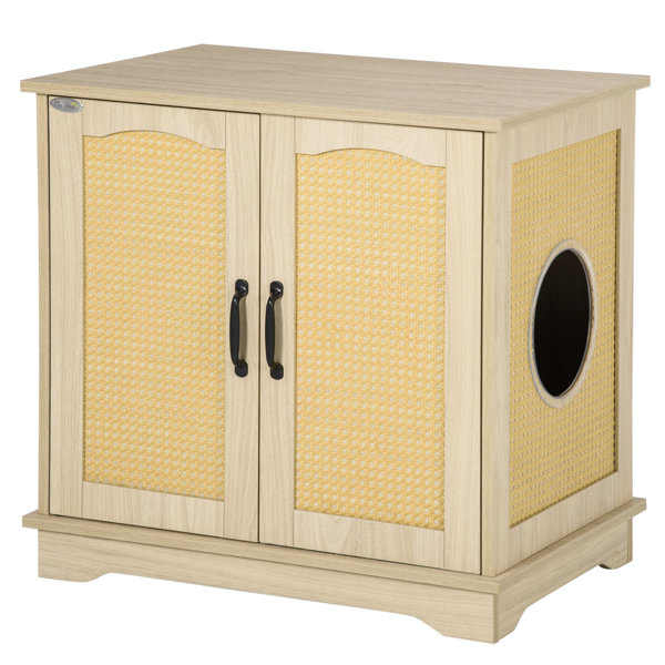 Archie & Oscar™ Sherrie Hidden Litter Box Enclosure Cat Washroom